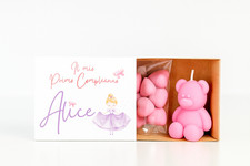 Bomboniere candela orsetto