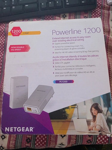 Netgear powerline 1200 gigabit - powerline,