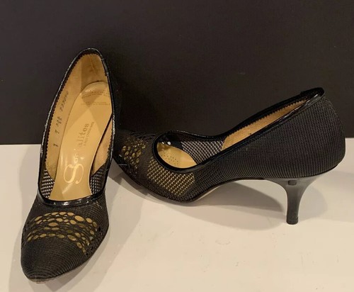 Scarpe vintage anni nere a - 60,