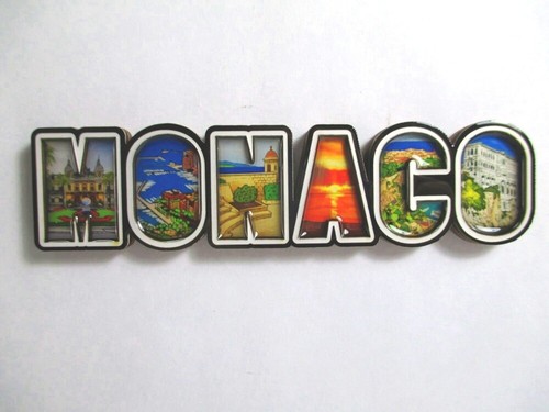 Monaco magnete souvenir legno