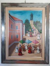 Quadro Olio su tavola di Ulisse. No Norberto