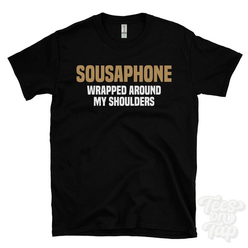 Maglietta sousaphone avvolta - sousaphone,