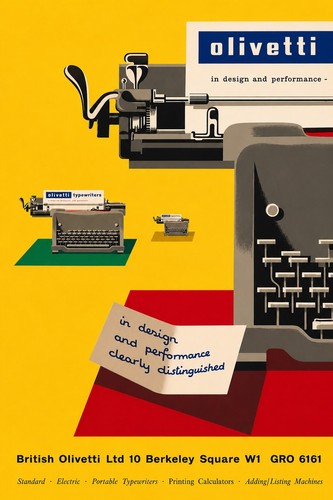 Poster macchina scrivere - macchina, da