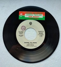 DON BACKY/JAMES TYLOR '' CHE STRANO-SHOWER THE PEOPLE '' J. BOX NUOVO + STICKERS