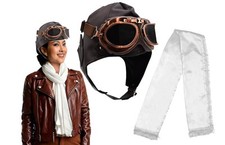 Steampunk WW2 Bomber Pilota