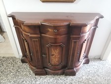 Consolle da ingresso, specchio, cassapanca portaoggetti e appendiabiti