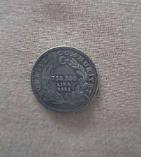 FAO TURCHIA 750.000 LIRA 2002 CAPRA Coin Turkey Lira Turca Asia Europa  Unc.