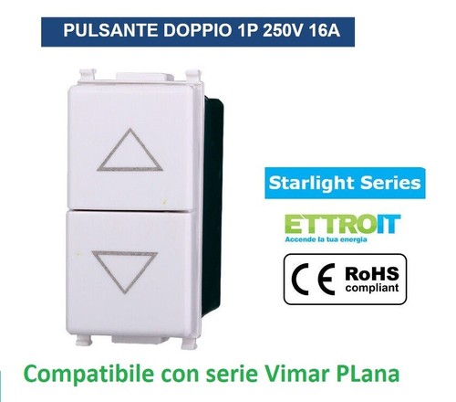 Pulsante doppio saliscendi per - pulsante,