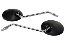 Coppia specchietti neri per