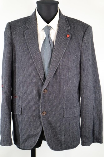 Giacca tweed strellson nero - tweed,