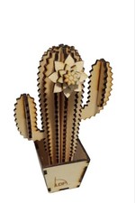 Cactus Design in Legno