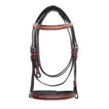 Briglia anatomica in pelle di