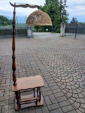 lampada antica con portariviste