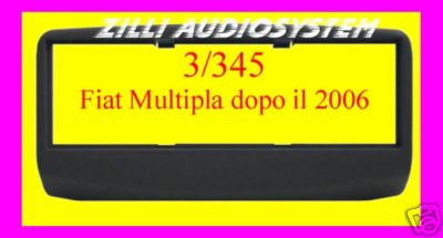 Cornice montaggio autoradio - montaggio,