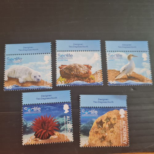 Alderney 2020 693 698 - 2020, sg