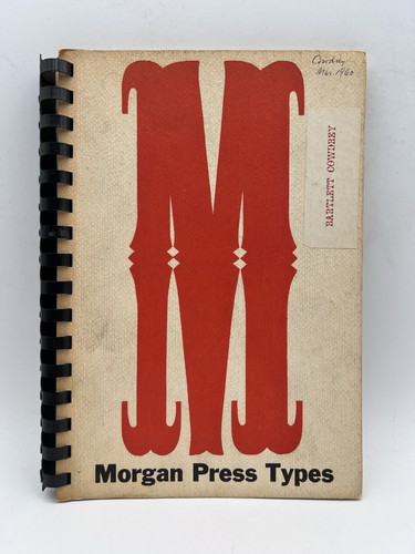Morgan press types - morgan,