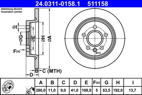 Dischi freno ate powerdisc - 2,