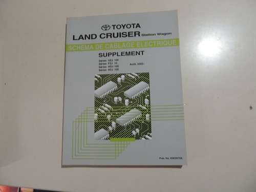 2003 toyota land cruiser - cruiser, j10