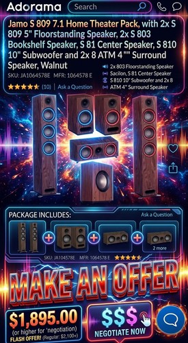 Jamo home theater - home,