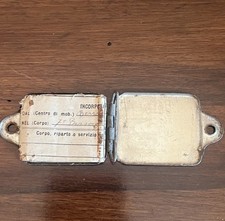 MILITARIA WW1 RARA PIASTRINA