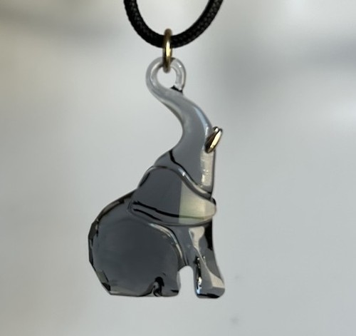 Collana con ciondolo cristallo