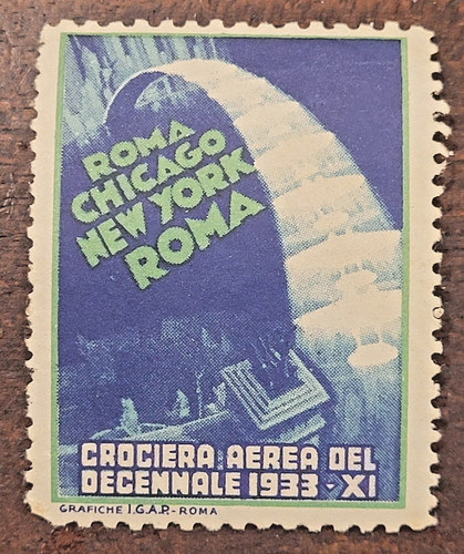 Crociera aerea decennale 1933 - crociera,