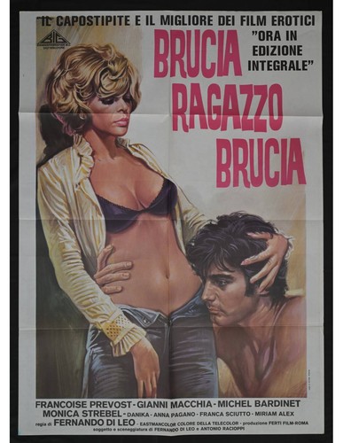 Manifesto brucia ragazzo - brucia,