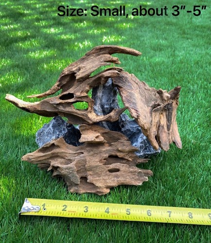 Acquario naturale driftwood - 3x,