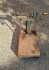 Antica Vecchia Piccola Bascula Bilancia Pesa Da 100 Kg 