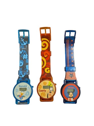 Lotto orologi disney anni - lotto, 80