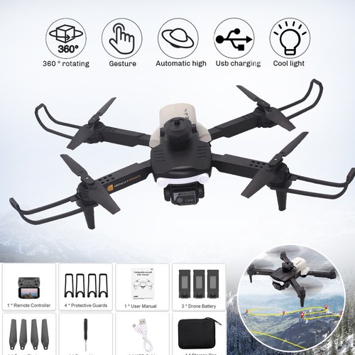 Drone gps pieghevole - pieghevole, con
