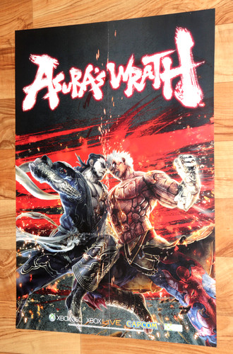Rarissimo poster asura wrath - asura's,