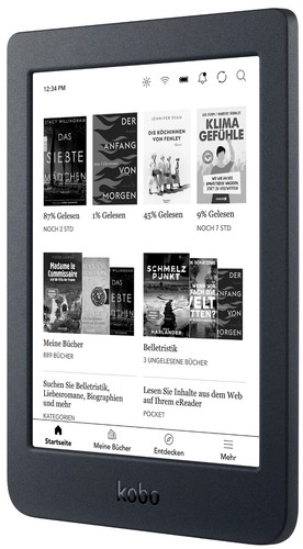 Kobo nia ebook - nia, 6"