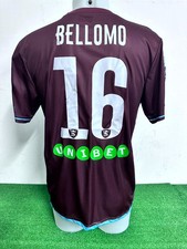 MAGLIA SALERNITANA BELLOMO MATCH WORN INDOSSATA SHIRT CAMISETA 2018/2019 COA