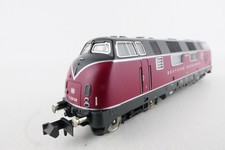 Locomotiva diesel Minitrix 12402 BR V 200 018 delle DB, Faulhaber, NEM 651, LED IMBALLO ORIGINALE (E150)