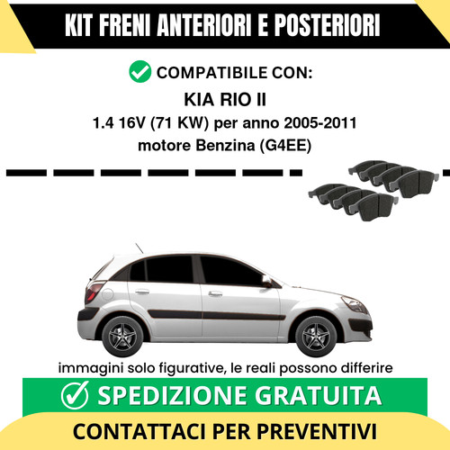 Pastiglie freno ant post kia - ant,
