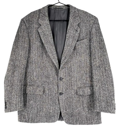Vintage harris tweed - vintage, blazer