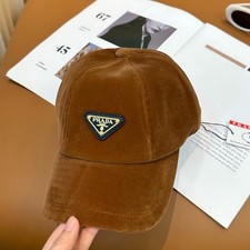 New Prada Baseball Cap Brown