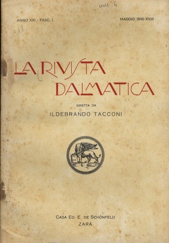 Rivista dalmatica - rivista,