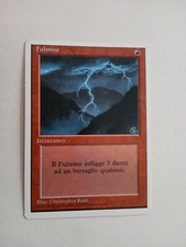 CARTA MAGIC MTG ITA 1995 FULMINE