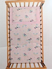 LENZUOLA LETTINO SBARRE DISNEY MINNIE E MICKEY MOUSE PURO COTONE HERMET