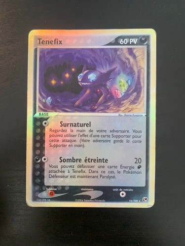 Carte pokémon tenefix - carte, :