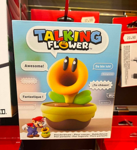 Nintendo talking flower from - nintendo,
