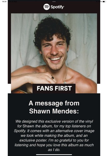 Shawn mendes spotify - mendes, lp.