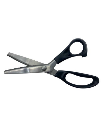 Forbice zig zag metallo - zig,