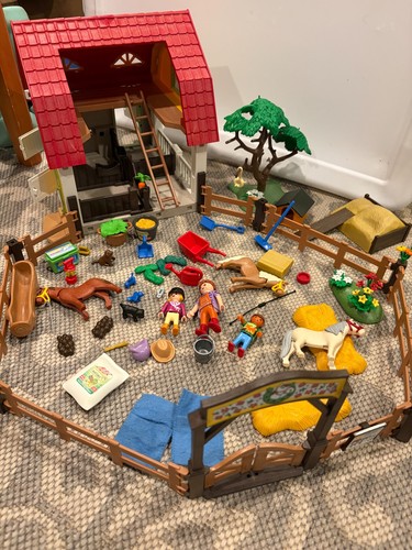 Playmobil fattoria dei cavalli - fattoria,