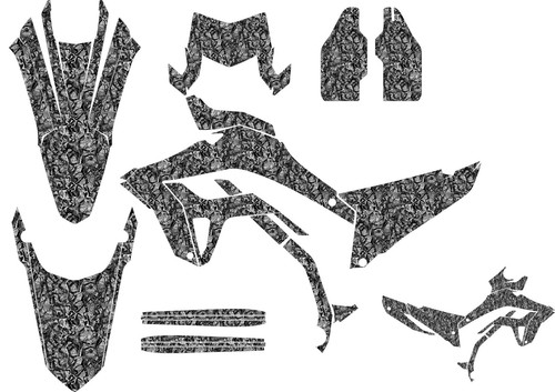 Adesivo honda crf300l - adesivo,