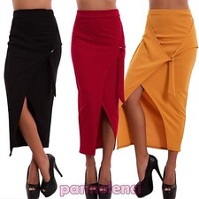 Gonna donna lunga aderente