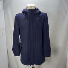 Articolo e5346 cappotto uomo Daniele Alessandrini blu, taglia IT48, ascelle 54cm