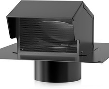 8” Roof Vent Cap w/ Damper